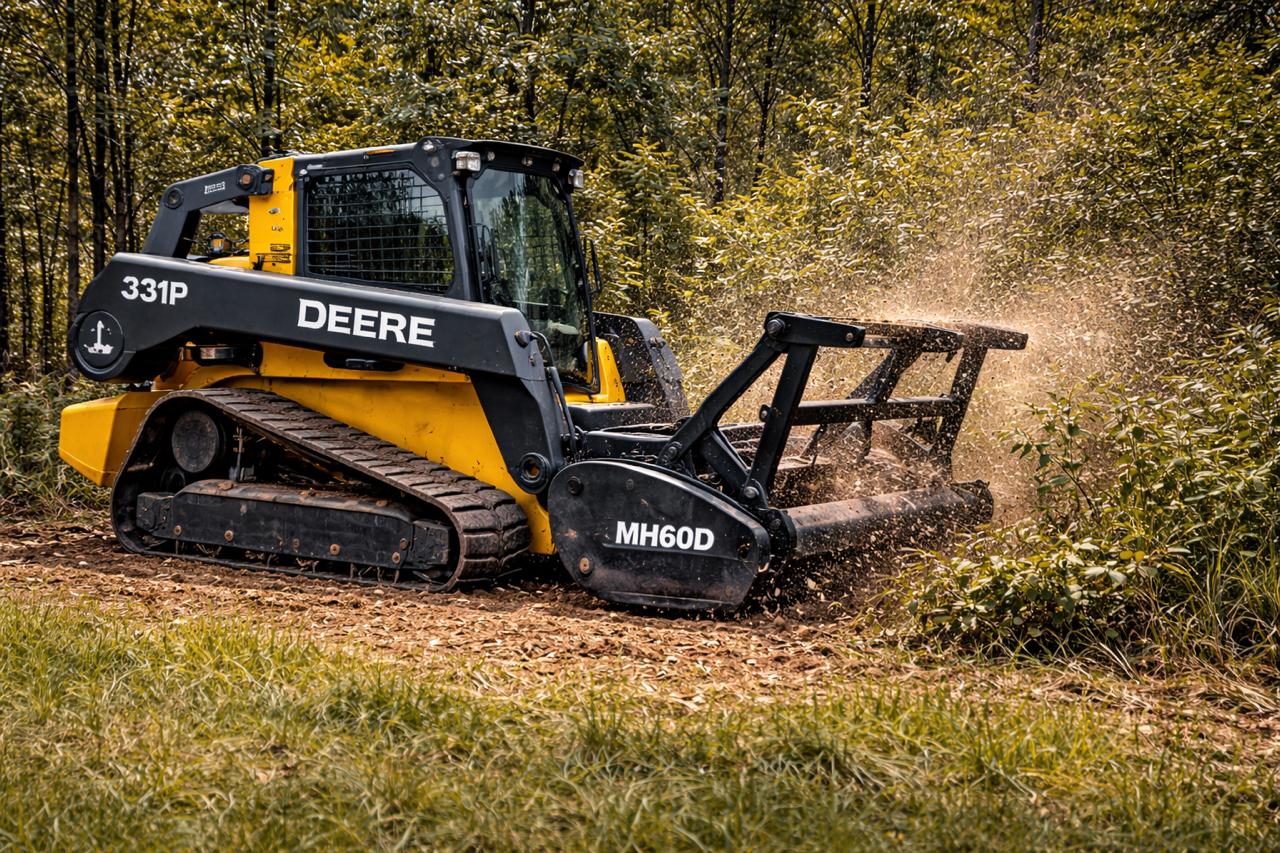 Forestry mulching in North Georgia